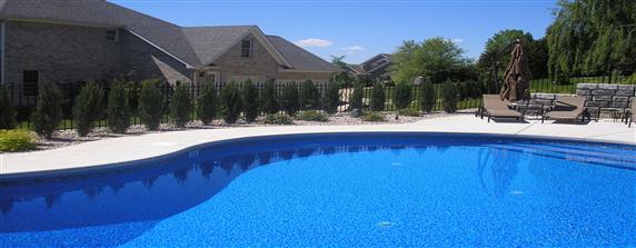 San Juan fiberglass pool